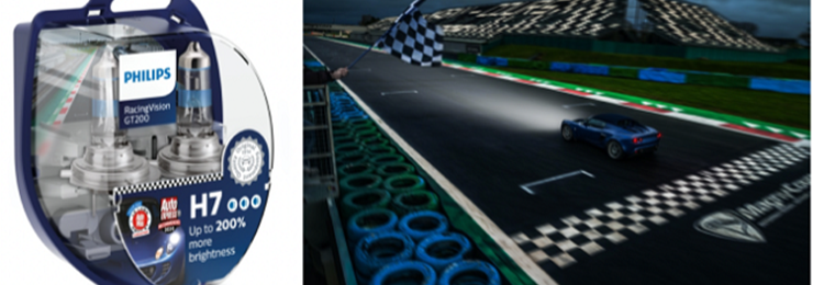Further honours for Philips new generation RacingVision GT200